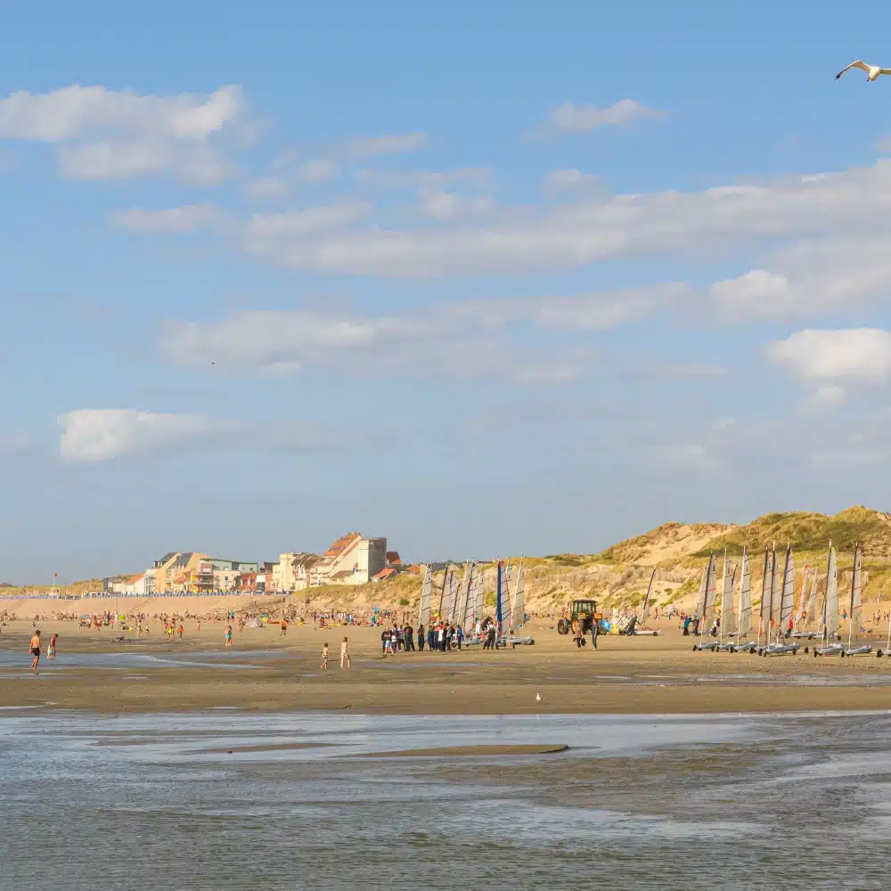 Aire de stationnement calme, à 10 minutes à pied de la plage de Quend