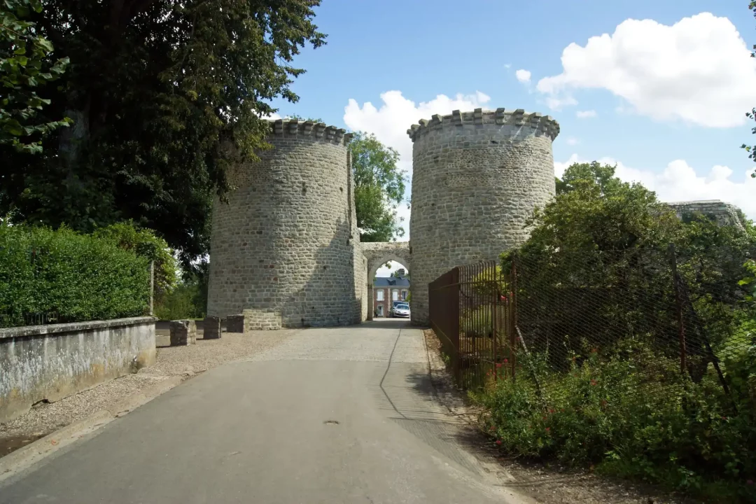 Vestige des fortifications médiévales de Saint-Valery-sur-Somme